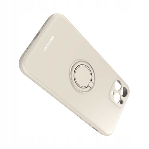 Spacecase Silikon Ringfodral För Iphone 11 Pro Max Bone Protective