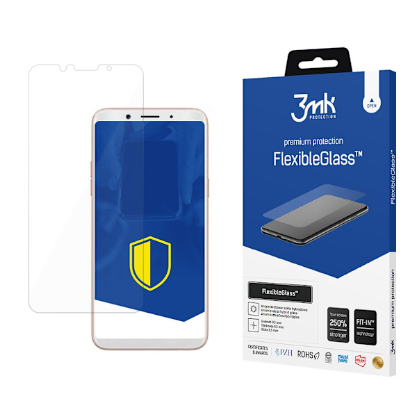 Oppo F5 - 3mk FlexibleGlass