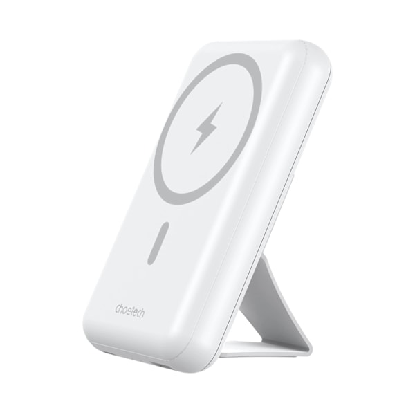 CHOETECH B663 10000MAH 20W MAGSAFE USB-A / USB-C POWERBANK - HVID