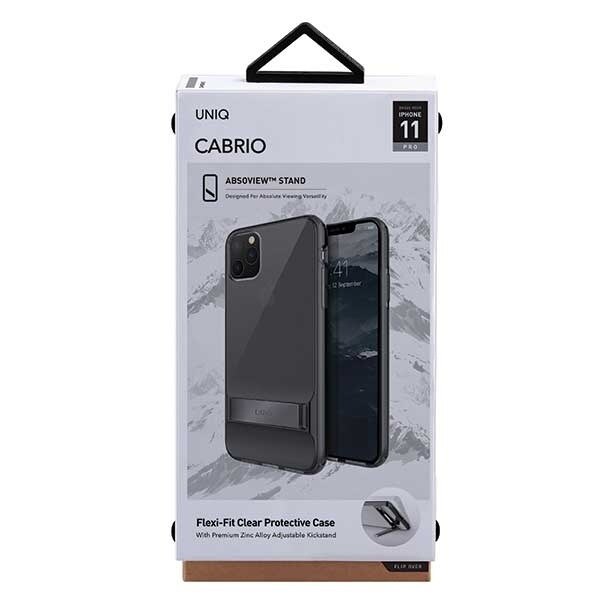 UNIQ CABRIO ETUI TIL IPHONE 11 PRO - GRÅ