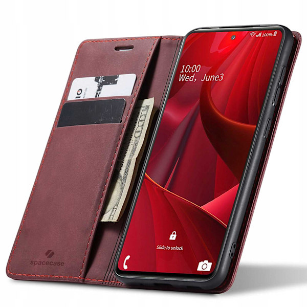 Spacecase Väskor Galaxy S20 Fe Rött Läderfodral För Telefon