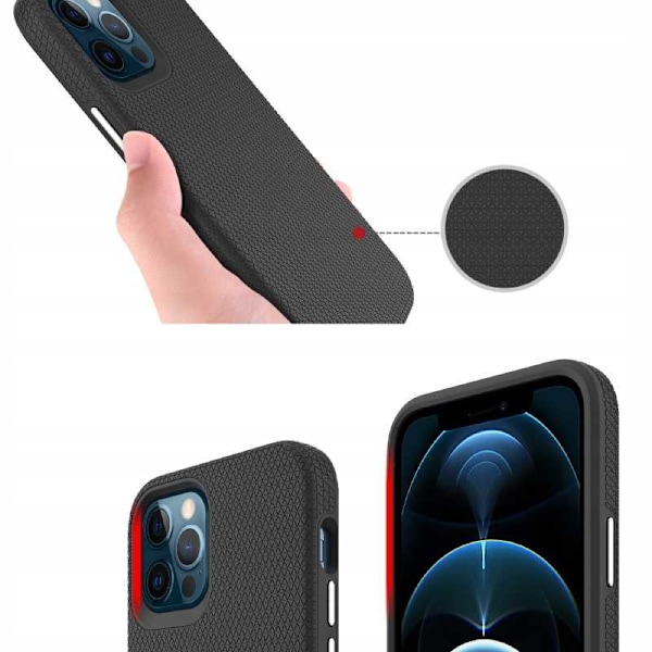 Spacecase Case Cover För Iphone 12 12 Pro Black Sc Core