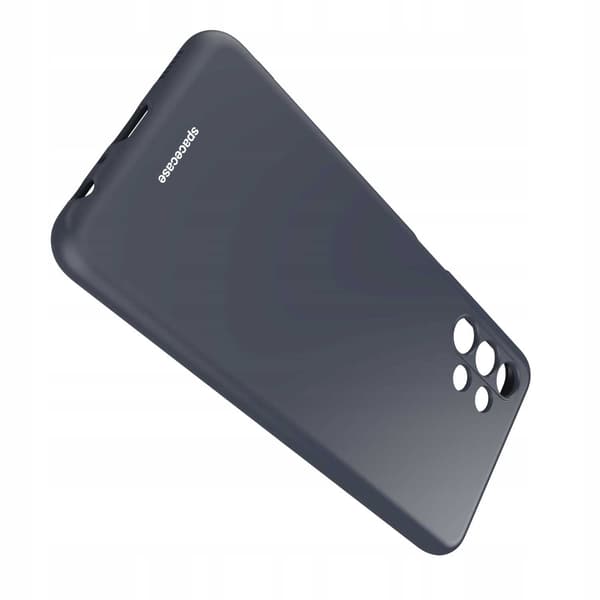 Spacecase Silikonfodral För Samsung Galaxy A13 4G Svart