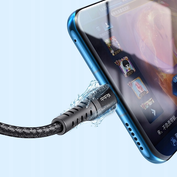 MCDODO USB-C SNABBLADDNINGSKABEL FÖR SAMSUNG APPLE USB TYP C 3A 60W 3M