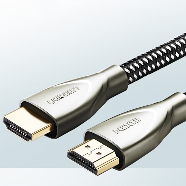 Ugrønn kabel HDMI 2.0 4K 60Hz 1m grå (HD131)