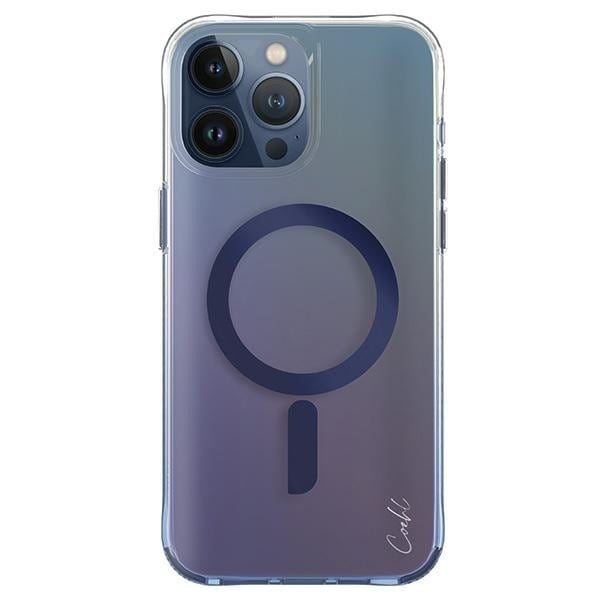 UNIQ fodral Coehl Dazze iPhone 15 Pro Max 6.7 Magnetisk laddning blå/azurblå