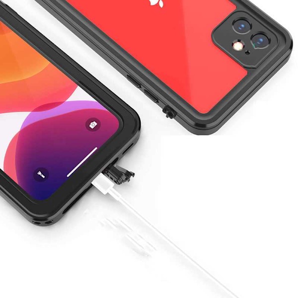 Red Pepper Case För Iphone 11 Skyddande Tpu Transparent