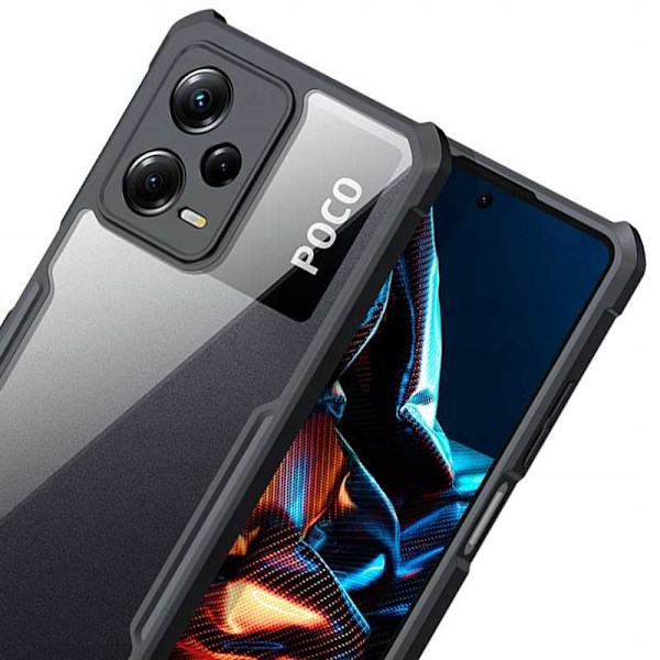 Spacecase-Fodral För Poco X5 Redmi Note 12 5G-Fodral Svart