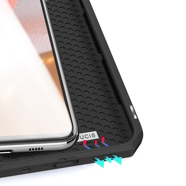 DUX DUCIS Skin X deksel med klaff til Samsung Galaxy A72 4G svart