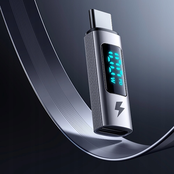 MCDODO ADAPTER USB-C ADAPTER USB TYP C SNABBLADDNING 100W MÄTARE