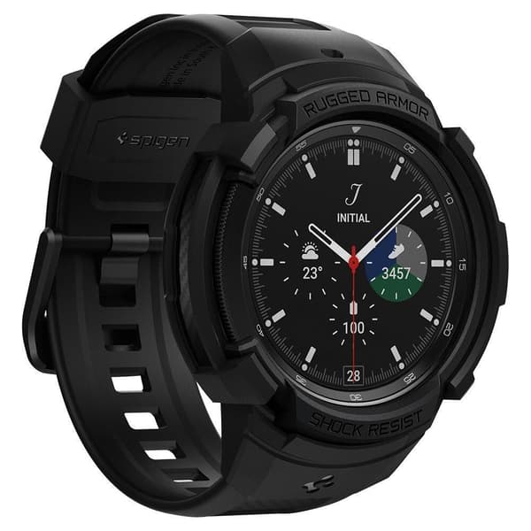 SPIGEN RUGGED ARMOR "PRO" GALAXY WATCH 4 CLASSIC 46 MM MAT SORT