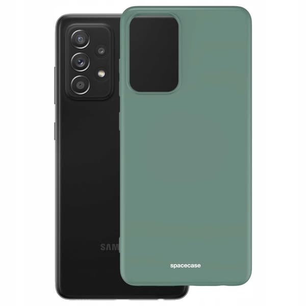 Spacecase Silikonfodral För Samsung Galaxy A52 A52S Green