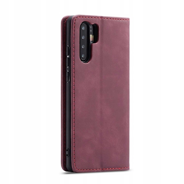 Spacecase Case Plånbok För Huawei P30 Pro Rött Läder