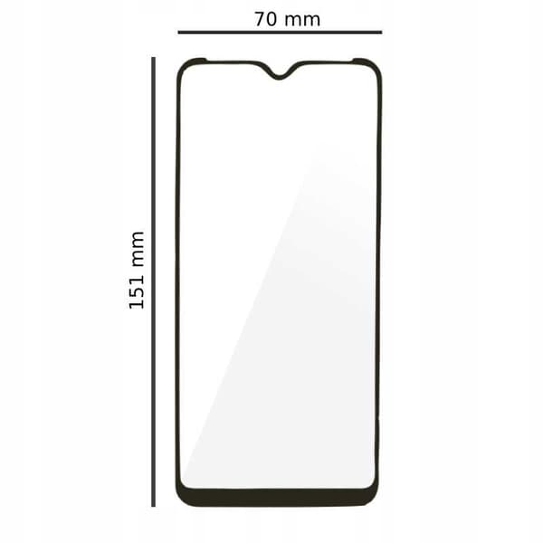 Spacecase 5D Härdat Glas För Samsung Galaxy A10 Protective