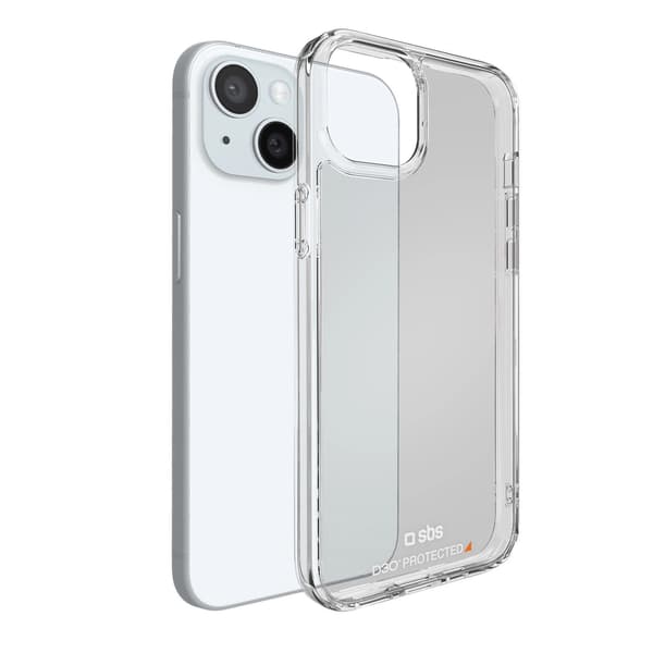 SBS D3O ETUI TIL IPHONE 15 - GENNEMSIGTIG
