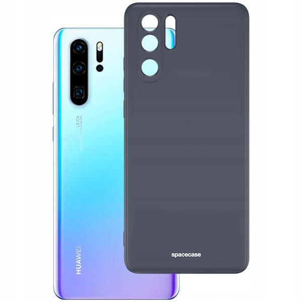 Spacecase Silikonecase Till Huawei P30 Pro Case Svart