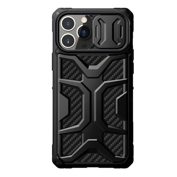 Nillkin Adventruer Case Case for iPhone 13 Pro Max beskyttelsesdeksel og kamerabeskyttelse for svart