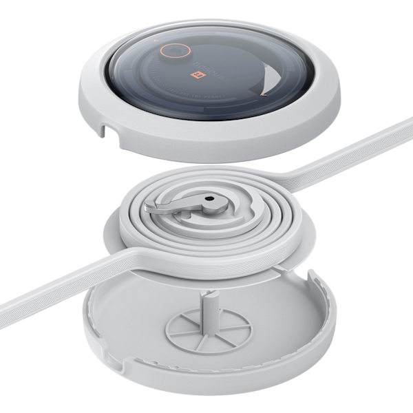 BASEUS FREE2DRAW CB000084 UDTRÆKKELIG USB-C - LIGHTNING / USB-C / MICRO USB-KABEL 100W 1,1M - HVID