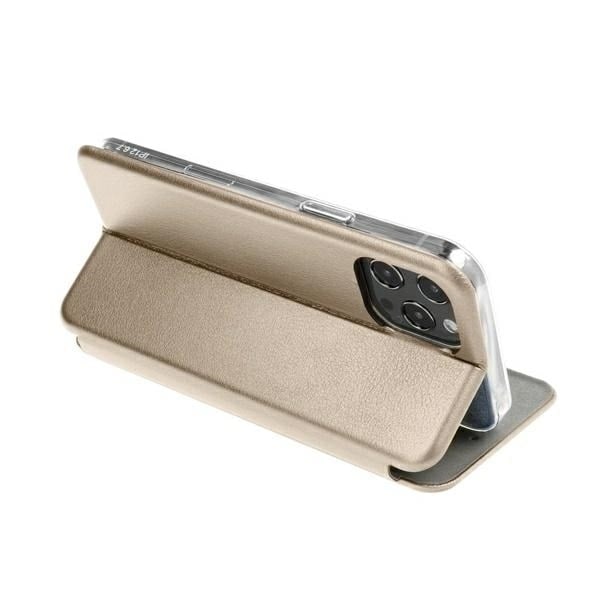 Beline Case Book Magnetisk Samsung S21+ guld/guld