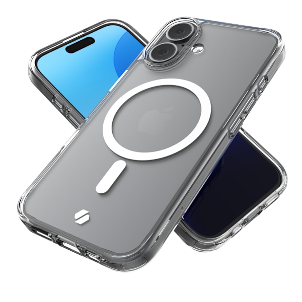 Spacecase Case Clear Mag För Iphone 16 Transparent För Magsafe