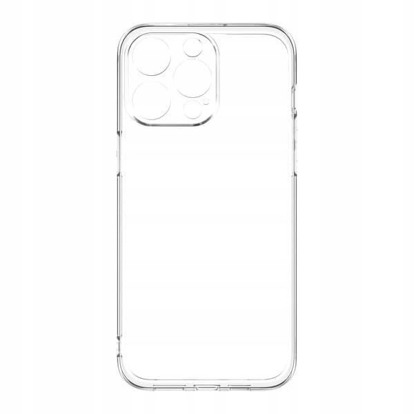 Spacecase Clear Case För Iphone 15 Pro Max, Transparent, Skyddande