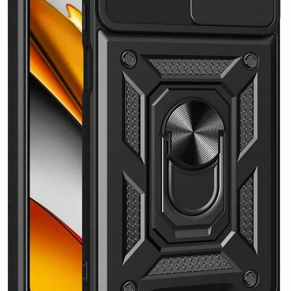 Spacecase Case Cover För Poco M4 Pro 4G Svart Skydd