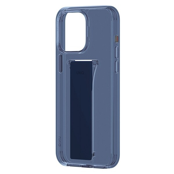 UNIQ fodral Heldro Mount med ställ iPhone 15 Pro Max 6,7" blå/ultamarin djupblå