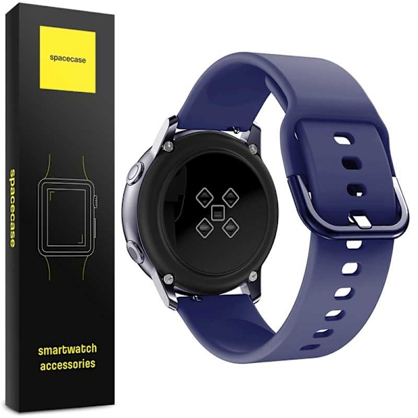 Spacecase Silikonrem 22Mm För Klocka Lila Band