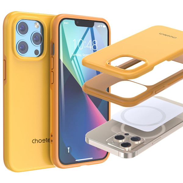CHOETECH CASE TASKER TIL IPHONE 13 PRO MAX ORANGE