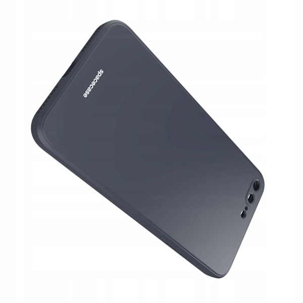 Spacecase Silikonfodral För Iphone 7 8 Plus Svart Skydd