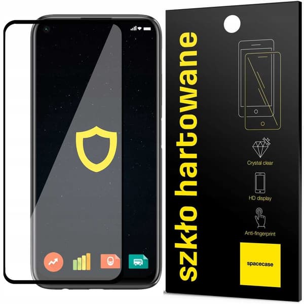 Spacecase 5D Härdat Glas För Realme 7 7 5G Helt Glas Fram