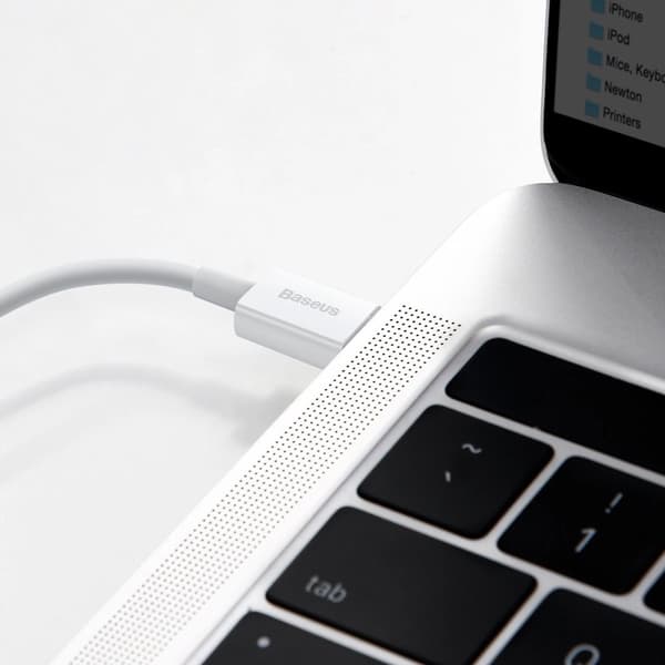 Baseus Superior serie USB-C / Lightning PD 20W 2 m kabel - hvit