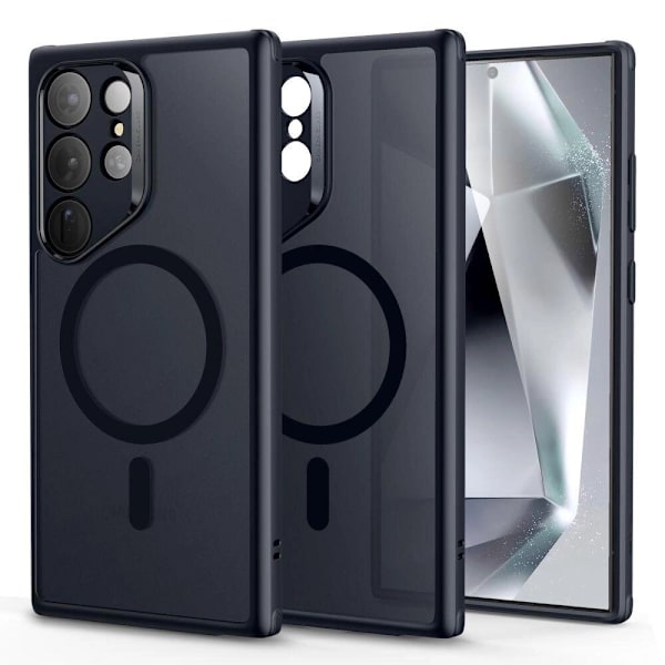 ESR CLASSIC HYBRID HALOLOCK ETUI TIL SAMSUNG GALAXY S24 ULTRA - MAT SORT
