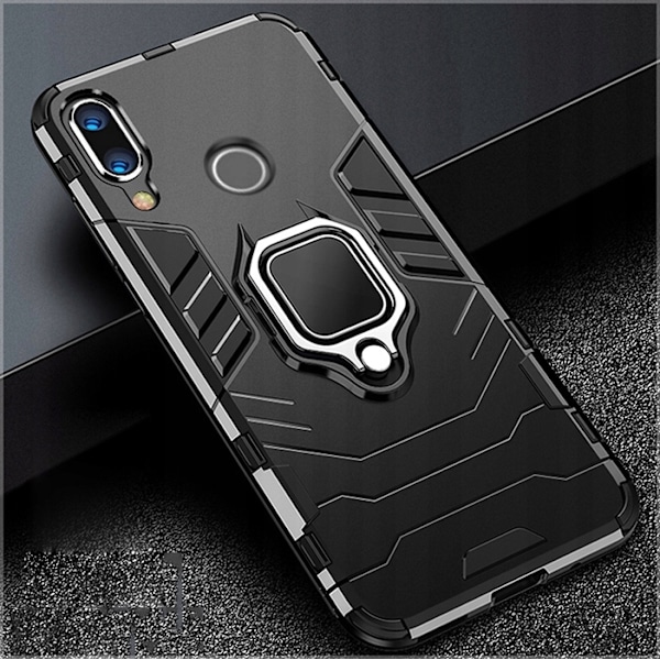 Spacecase Case Cover Till Huawei P Smart 2019 X-Ring Black