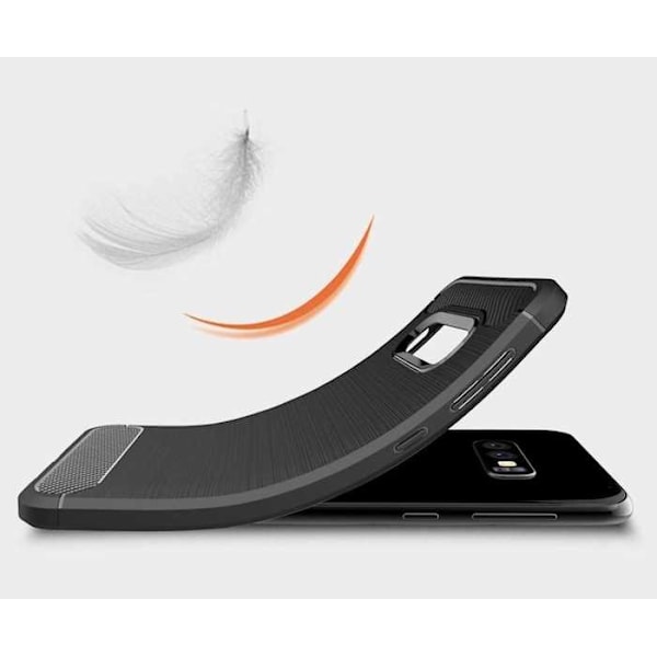 Spacecase Case Carbon Case För Samsung Galaxy S10E Svart