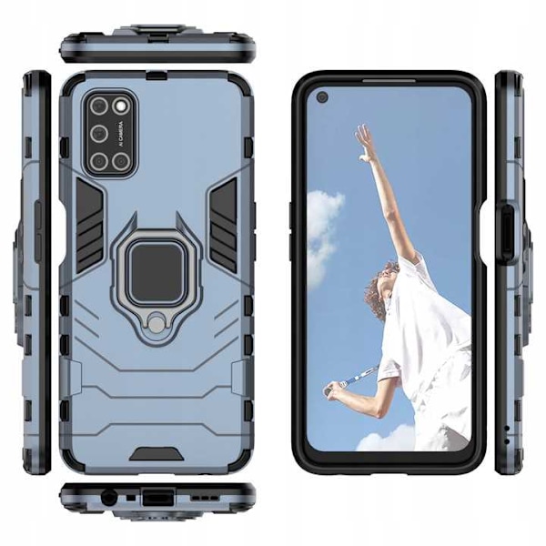 Rymdfodral För Oppo A52 A72 A92 Blå
