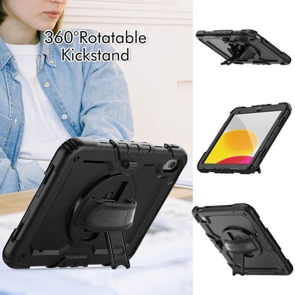 TECH-PROTECT SOLID360 IPAD 10.9 10 / 2022 SVART