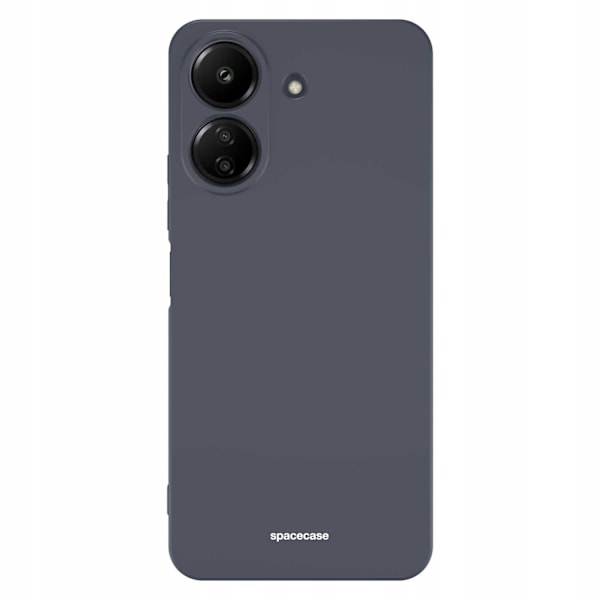 Spacecase Silikonfodral För Poco C65 Redmi 13C 4G Svart Skydd