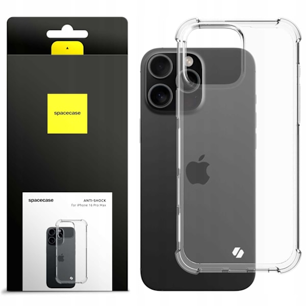 Spacecase Anti-Shock-Fodral För Iphone 16 Pro Max Skyddsfodral
