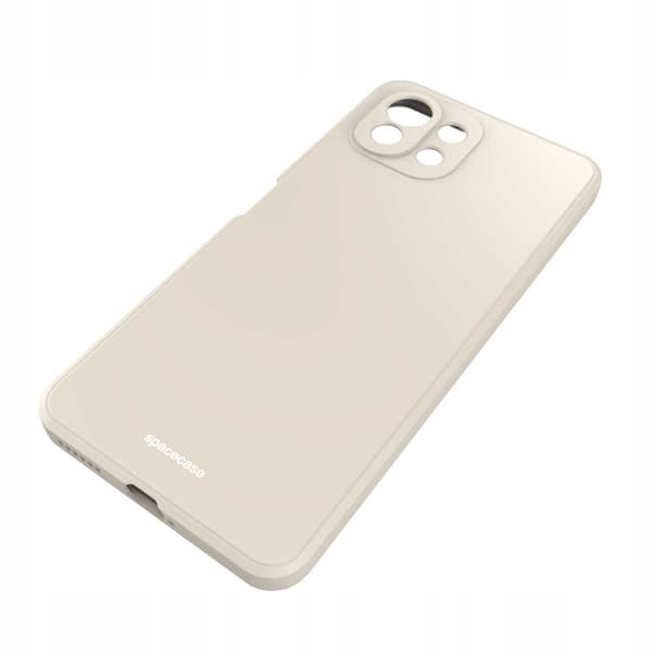 Spacecase Silikonfodral För Xiaomi Mi 11 Lite Bone