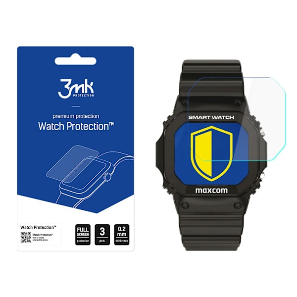 MAXCOM Fit FW22 - 3mk Watch Protection v. FlexibleGlass Lite