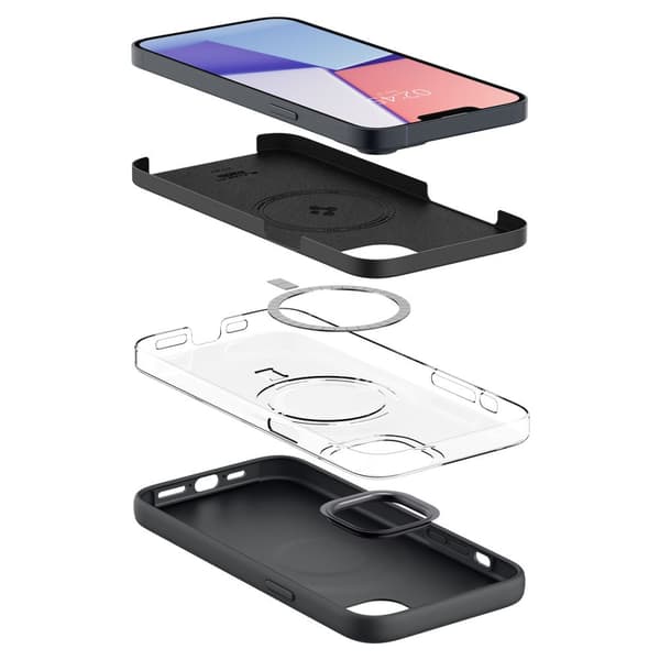 SPIGEN SILIKONE FIT MAG MAGSAFE IPHONE 14 PLUS SORT