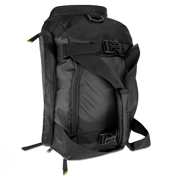 Wozinsky reisesportsveske ryggsekk håndbagasjeveske 40x20x25 cm for fly svart (WSB-B01)