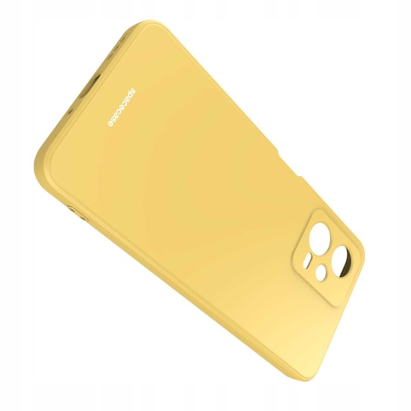 Spacecase Silikonfodral För Xiaomi Poco X5 5G Redmi Note 12 Gul