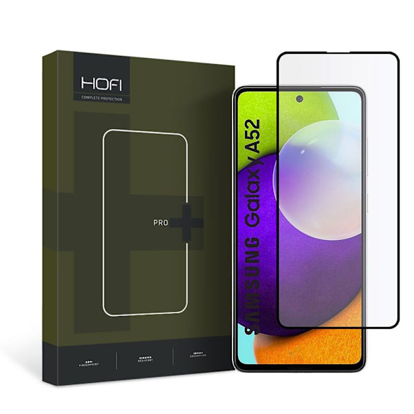 HÆRDET GLAS HOFI GLASS PRO+ GALAXY A52 / A52S SORT