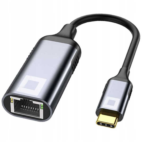 CO2 USB-C ETHERNET ADAPTER LAN GIGABIT RJ45 NETTVERKSKORT 1000MBPS