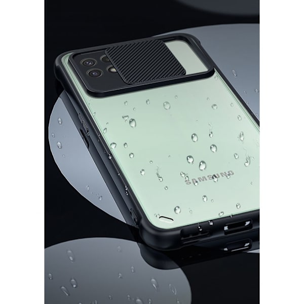 TECH-PROTECT CAMSHIELD GALAXY A22 5G SVART