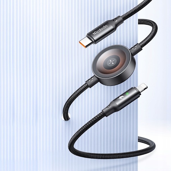 MCDODO INDUKTIV LADDARE FÖR APPLE WATCH 2IN1-KABEL FÖR IPHONE LIGHTNING