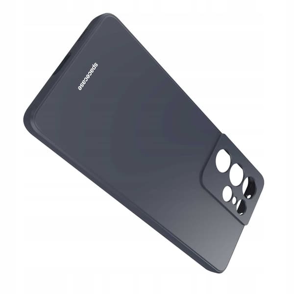 Spacecase Silikonecase Till Galaxy S21 Ultra Black Case
