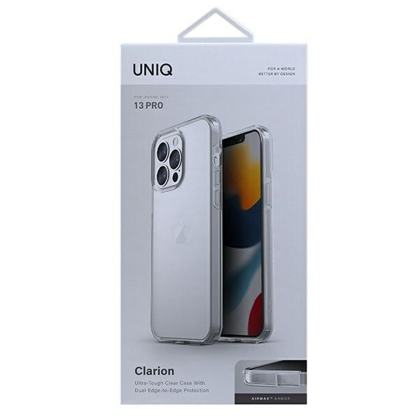 UNIQ-deksel Clarion iPhone 13 Pro / 13 6.1 gjennomsiktig/gjennomsiktig klar